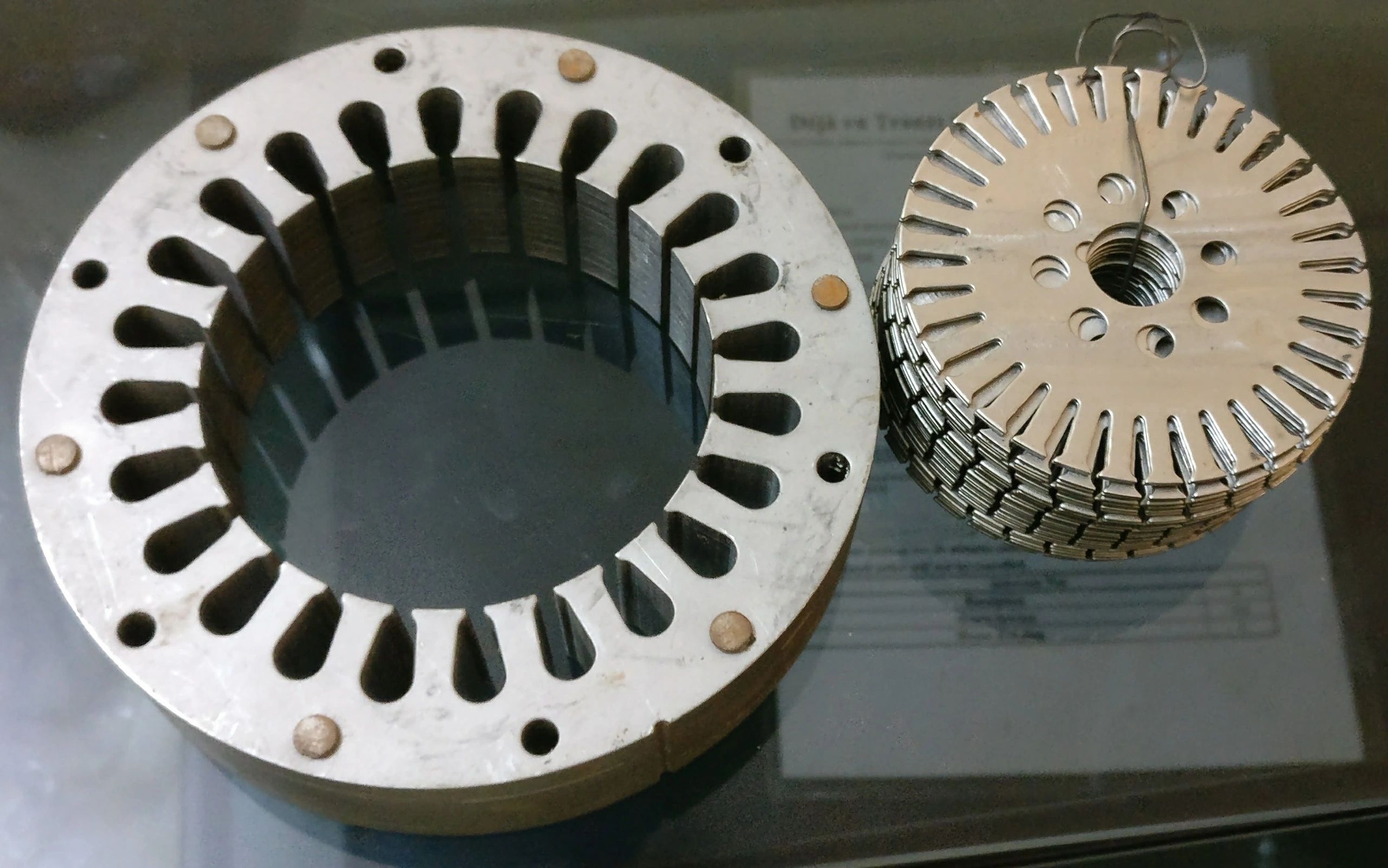 Submersible pump stator & rotor core